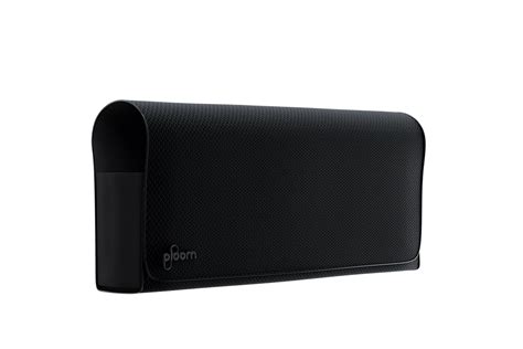 Back Cover Leather Black for Ploom X Advanced